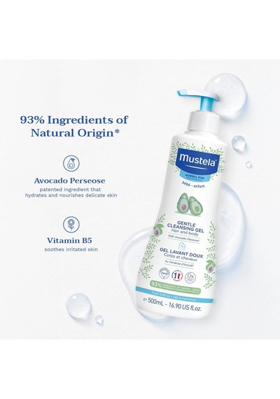 Mustela Normal Ciltler İçin Yenidoğan Şampuanı 500 Ml 1 Paket