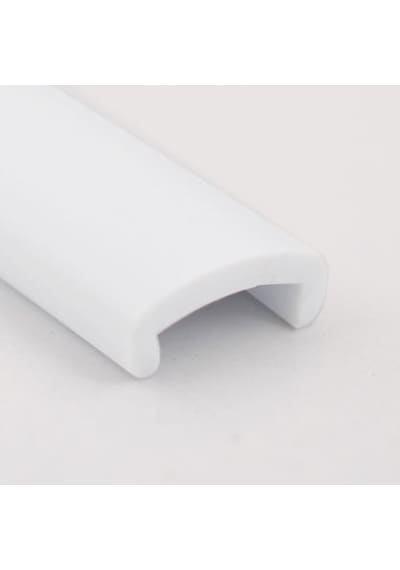 Yumuşak Pvc Kenar Kapama U12mm Düz Beyaz