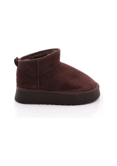 Dgn Cozy Kadın Ugg Bot Kahve