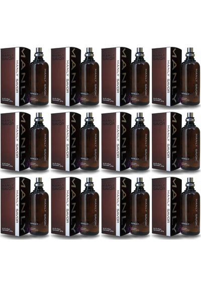 Manly Savor Erkek Parfüm EDC 12 x 125 ML