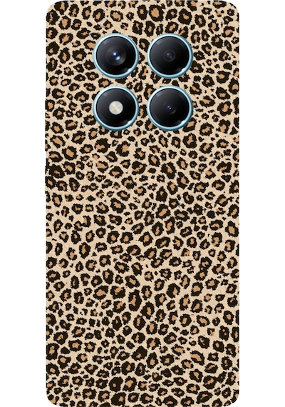 Redmi Note 14 Pro 4g Uyumlu Leopar Tasarımlı Baskılı Silikon Kılıf Renkli