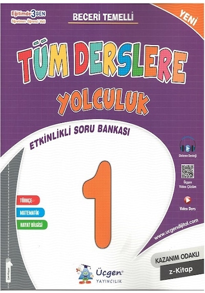 Üçgen 1.sınıf Tüm Dersler + Başarıya Yolculuk Yaprak Test