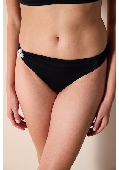 Penti Pearl Side Siyah Siyah Bikini Altı Pl895sph24ıy-bk5