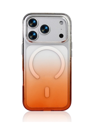 Apple Uyumlu iPhone 17 Pro Max Kılıf M-safe Şarj Özellikli Zore Septik Silikon Kapak Pembe