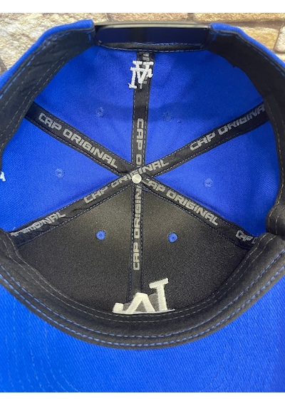 Hamze La Los Angeles Hiphop Snapback Rapper Baseball Drip Şapka Cap Saks Mavi