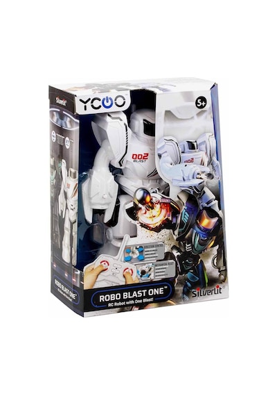 Silverlit Robo Blast One Uzaktan Kumandalı Robot - Beyaz