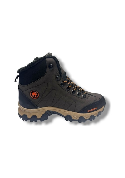 Jagulep 4057-26 Anatomik İçi Kürklü Outdoor Erkek Bot Kahve Oranj Kahverengi