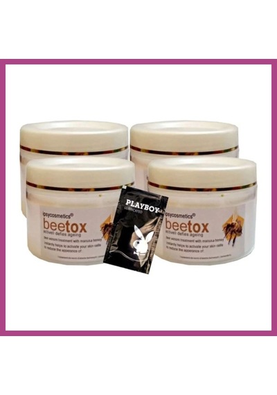 Gees Global Süper Ipsycosmetics Beetox Arı Özü Kremi 100 Ml X 4 Adet + Jel Gbzs