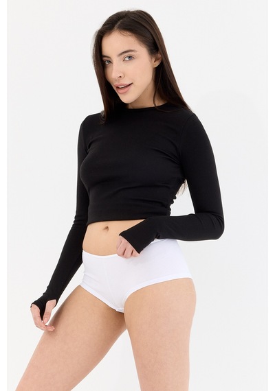 Air Beyaz Boyshort Külot Beyaz