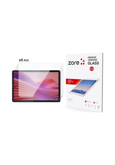 Maks Technology Lenovo Tab Tb-311fu Mkst 5in1 Tablet Temperli Cam Ekran Koruyucu - Şeffaf