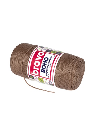 Boho Polyester Makrome İplik 2 Mm 200 Gr 230 Metre No: 4 Renk Kodu: 39