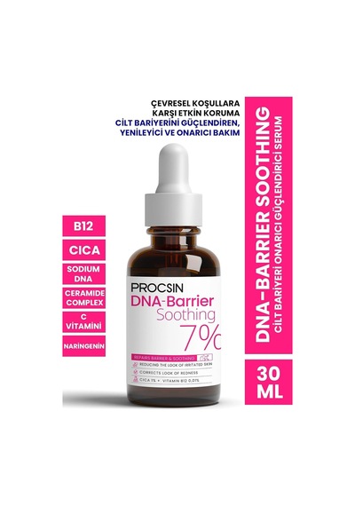 Dna-barrier Soothing Cilt Bariyeri Onarıcı Güçlendirici Serum 30 Ml