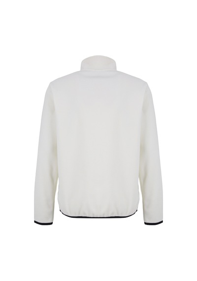 Jeep Ekru Erkek Dik Relaxed Düz Polar Sweatshırt J4wm-swt4444