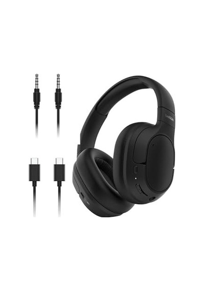 Soundform Isolate Gürültü Önleyici Kablosuz Kulaklık Siyah Mikrofonlu, 60 Saat Pil, Derin Bas, Konforlu Cloudcushion Kulaklık, Seyahat Ve Ofis İçin Sku: Zeusb0dm9qzkjj