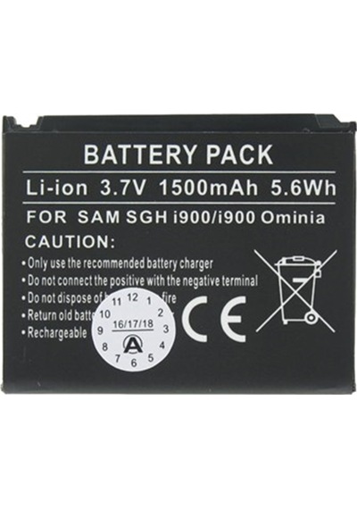 Samsung Uyumlu Sgh I900. I900 Omnia. Ab6538 Için Uygun Accucell Pil