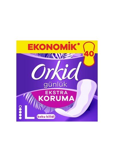 Orkid Ekonomik Günlük Koruma Ped Uzun 40lı Paket 6'li Avantaj Paketi Mıchu