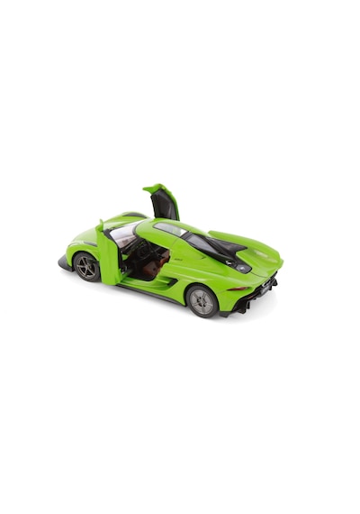 Kinsmart Metal Yeşil Araba Koenigsegg Jesko Absolut 1/36 Ölçek