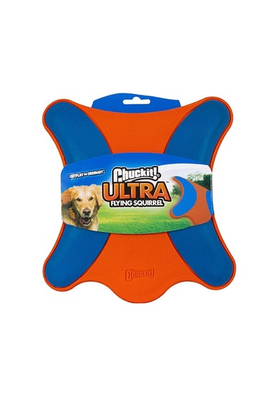Chuckit Ultra Flying Squirrel Sincap Frizbi Köpek Oyuncağı 23x23 Cm 260-50016.01