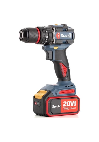 Stechend SX22 Akülü Darbeli Matkap + 2 Adet 4.0 Ah Akü