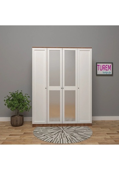 Emily Gardrop Çıtalı Kapak Mdf Sis Gri Emily Gardrop Çıtalı Kapak Mdf Sis Gri