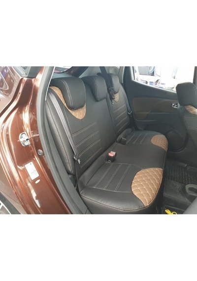 Renault Clio Araca Özel Deri Oto Koltuk Kılıfı