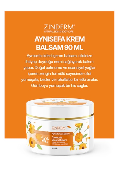 Zinderm Çay Ağacı Yağı Kremi Balsamı + Aynısefa Yağı Kremi Balsamı 90 ML