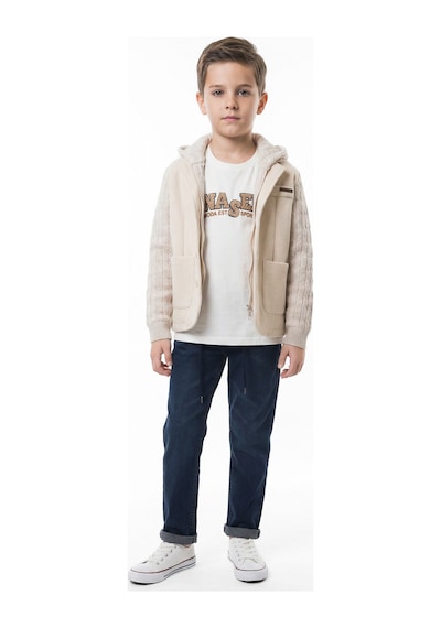 Xo Kids Erkek Çocuk 3lü Alt Üst Takım 6-9 Yaş 13205 Bej