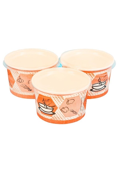 16 Oz Karton Çorba Kasesi+Kapak - 480Ml - 50 Adet