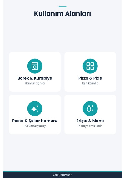 Çelik Oklava - 40 Cm