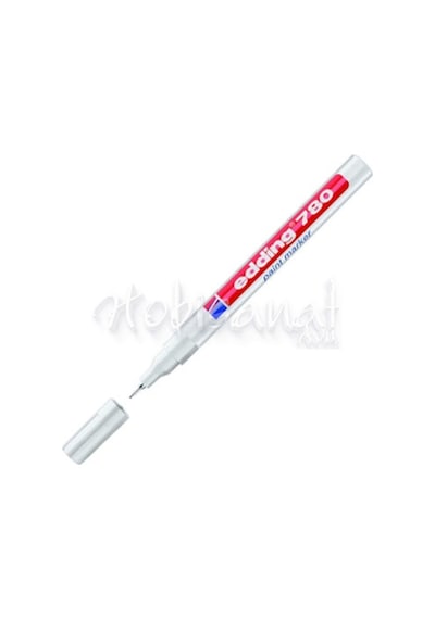Edding 780 Iğne Uçlu Marker Kalem 0.8 Mm Beyaz
