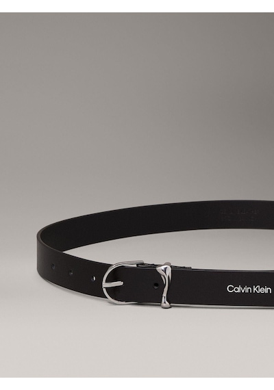 Calvin Klein Ck Must Organic Loop Belt 25mm Erkek Siyah Kemer K60k613234-4870 Siyah