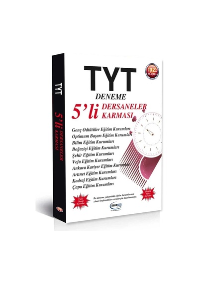 2022 Tyt 5 Li Dersaneler Karması Deneme Ankara Kariyer Akademi