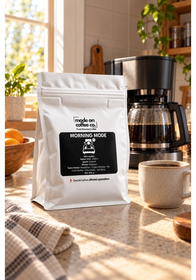 Morning Mode Etiyopya Filtre Ve Espresso Kahve 200 Gr %100 Arabica Natural İşleme Çekirdek