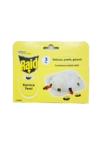 Raid 2 Parça Karınca Yemi Bx40