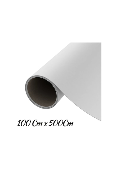 Mat Beyaz Renk Mobilya Ve Dolap Kaplama Folyosu 137 Cm X 5 Metre