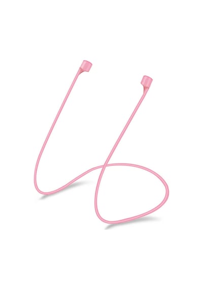 Microsonic Apple Uyumlu AirPods Pro 2.nesil Manyetik Mıknatıslı Kulaklık İpi Pembe