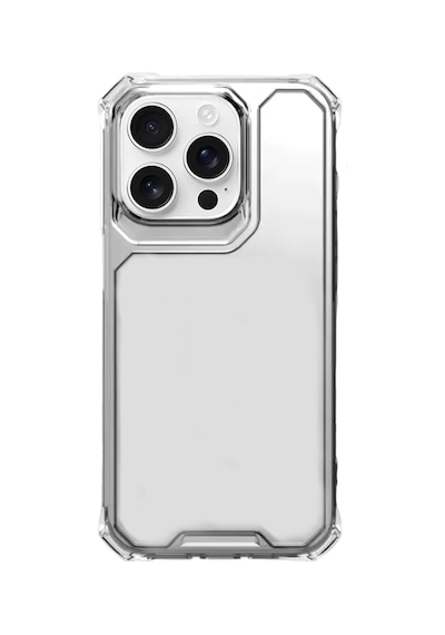Apple Uyumlu iPhone 16 Pro Kılıf Lux Sararmaz Silikon Şeffaf Kapak Şeffaf