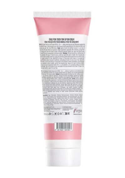 Pink Touch Ton Eşitleyici Yüz Güneş Kremi Spf50 50 Ml