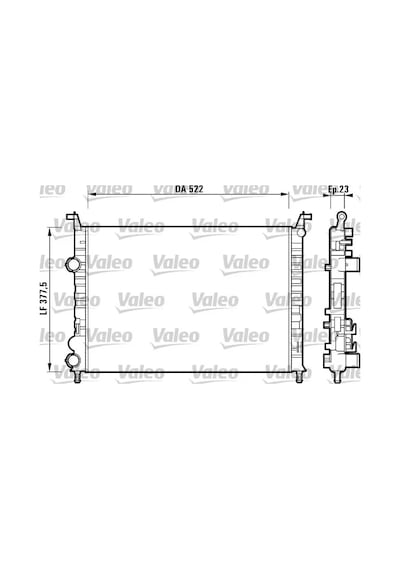 Su Radyatörü - Fiat Siena, Strada, Palio - Valeo-732948