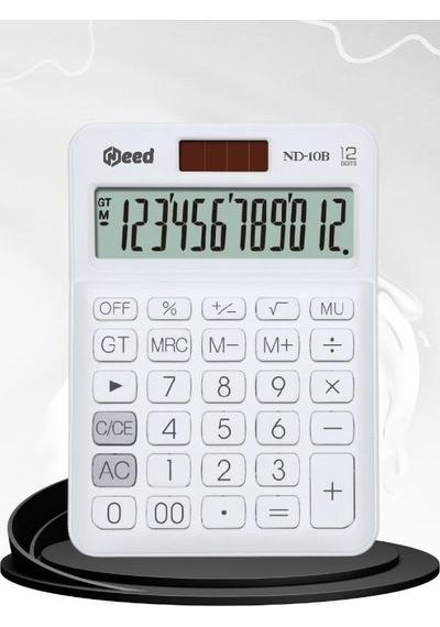 Need Nd-10b Beyaz Hesap Makinesi Genel