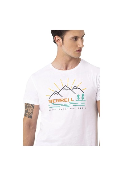Merrell Tobi M Erkek T-shirt - Mavi