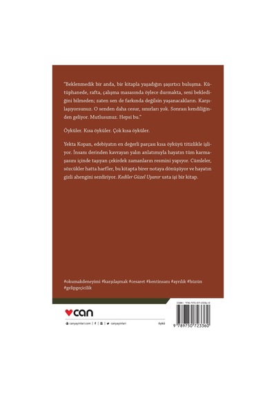 Kediler Güzel Uyanır  - Yekta Kopan - Can Yayınları