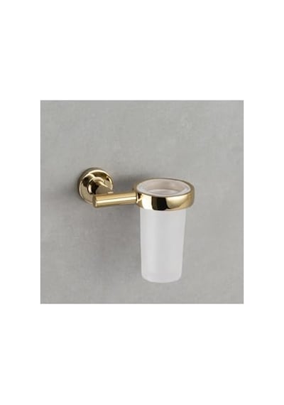Hoop Diş Fırçalığı Cam/gold Renk 130x102x131 Mm Diğer