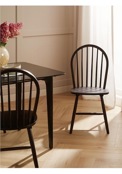 Rustica Classic Ahşap Yemek Sandalyesi Ceviz