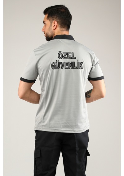 Uniprom Özel Güvenlik T Shirt Kamu Yeni Tip Tişört Erkek