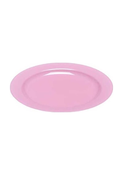 Plastik Pembe Tabak 19 Cm - 10 Adet N11.1006