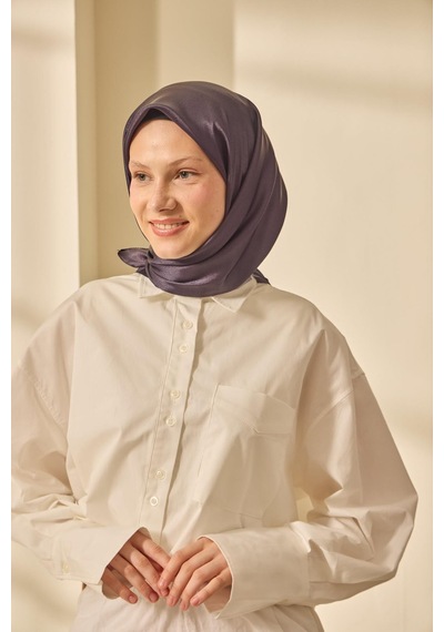 Silk Home Shiny Eşarp 75011-18 Koyu Mor, Lila