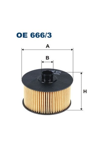 Yağ Filtresi - Dacia Dokker, Sandero, Duster, Logan, Lodgy, Jogger - Fıltron-oe6663 48933903