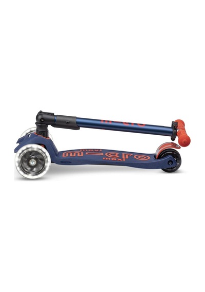 Micro Mıcro Deluxe Foldable Led Navy Red Çocuk Scooter Mcr.mmd133