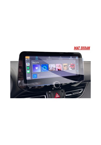 Hyundai İ30 2025-2026 Navigasyon Ve Multimedya Uyumlu Mat Ekran Koruyucu